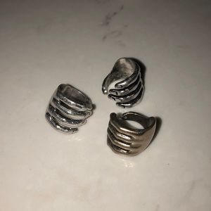 CLASP WRAP HAND RING ✨ GOLD OR SILVER